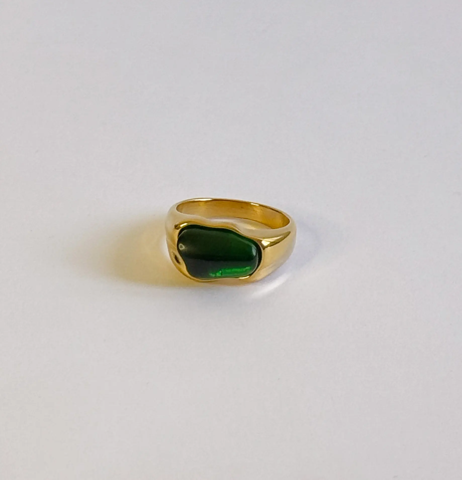 Bague Emerald Gold