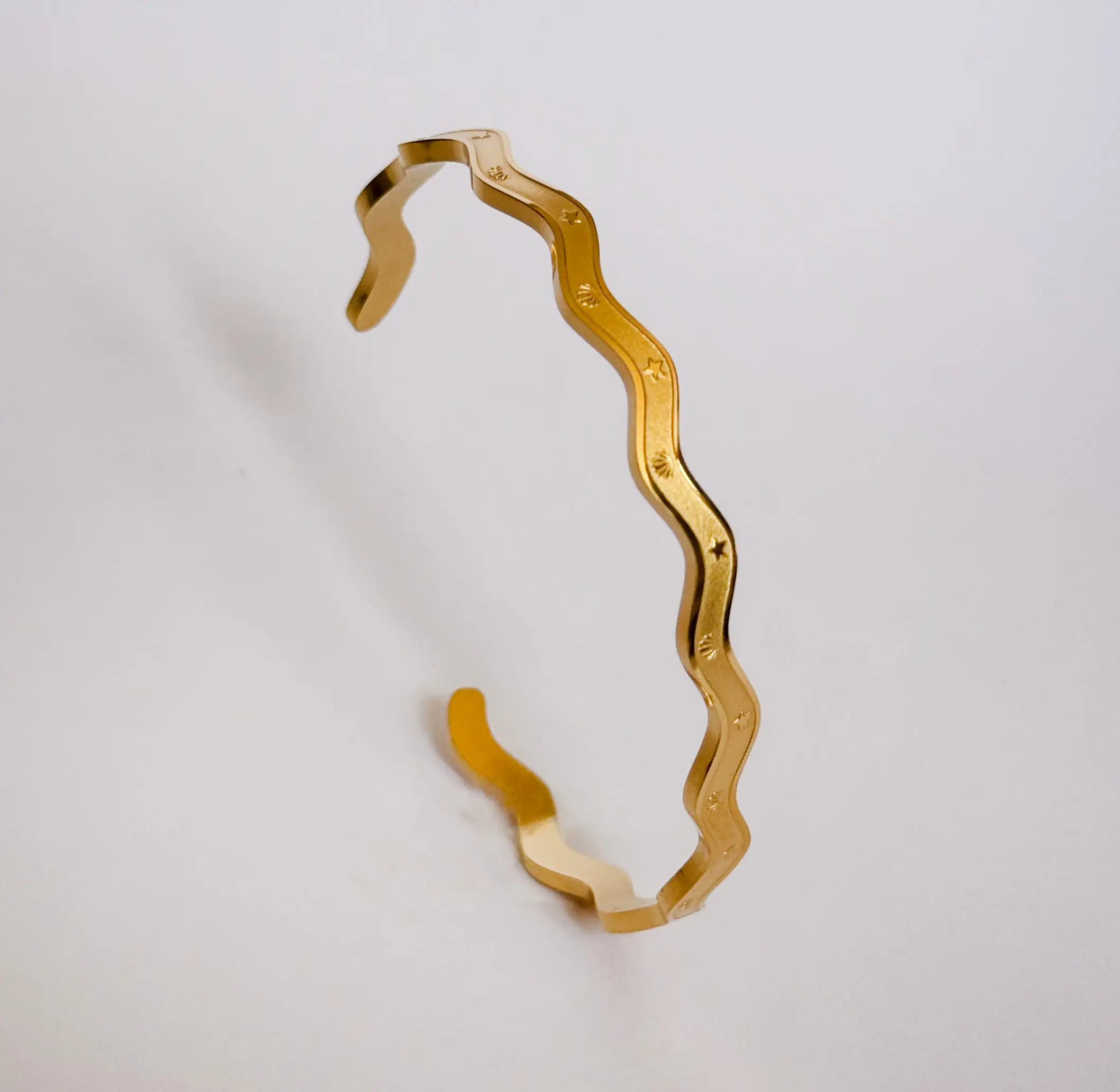 Bracelet Golden Wave